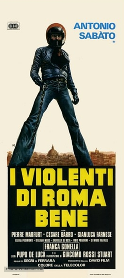 I violenti di Roma bene - Italian Movie Poster