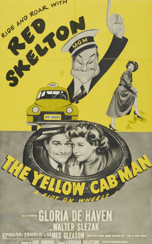 The Yellow Cab Man - Re-release movie poster