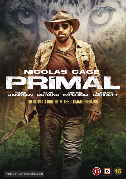 Primal - Danish DVD movie cover