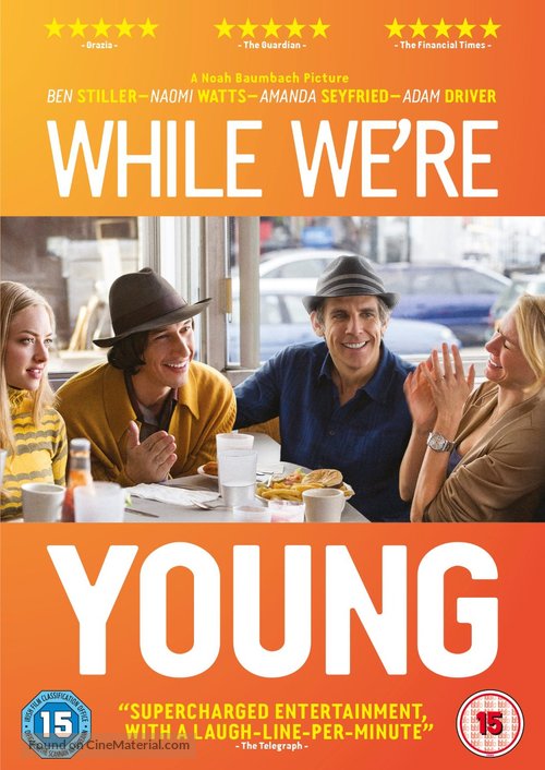 While We&#039;re Young - British DVD movie cover