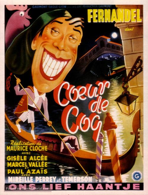 Coeur de coq - Belgian Movie Poster
