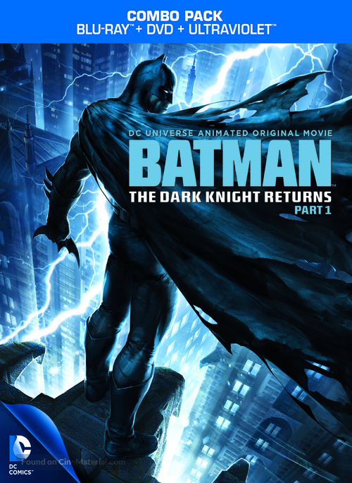 Batman: The Dark Knight Returns, Part 1 - Blu-Ray movie cover