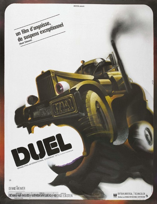 Duel - French Movie Poster