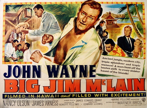 Big Jim McLain - British Movie Poster