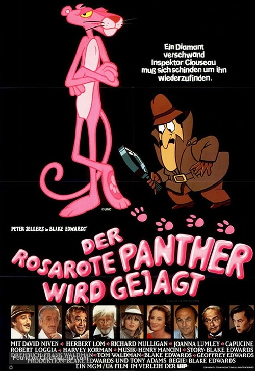 Trail of the Pink Panther - German Movie Poster