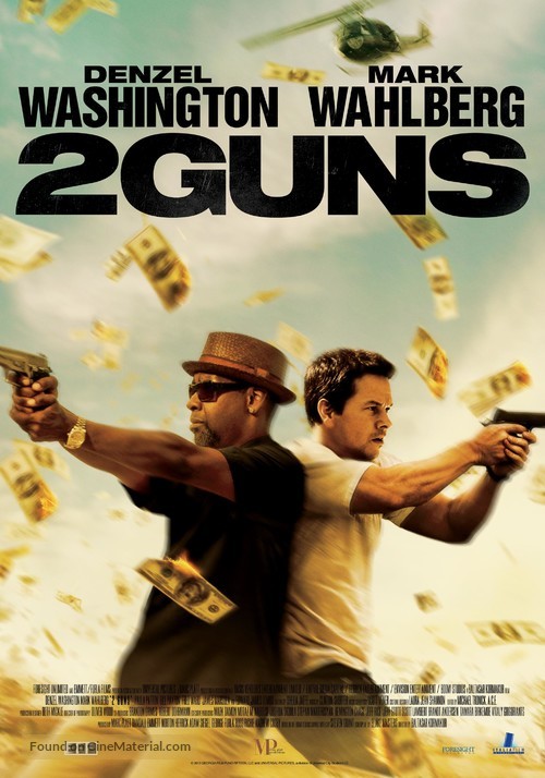 2 Guns - Lebanese Movie Poster