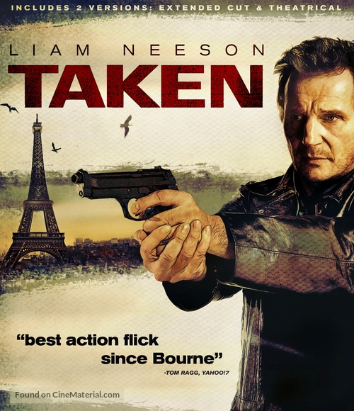 Taken - Blu-Ray movie cover