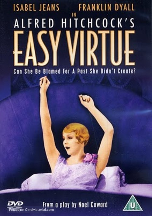 Easy Virtue - British DVD movie cover