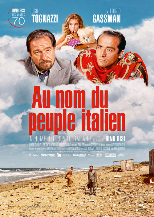 In nome del popolo italiano - French Re-release movie poster