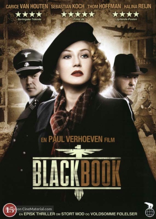 Zwartboek - Danish DVD movie cover