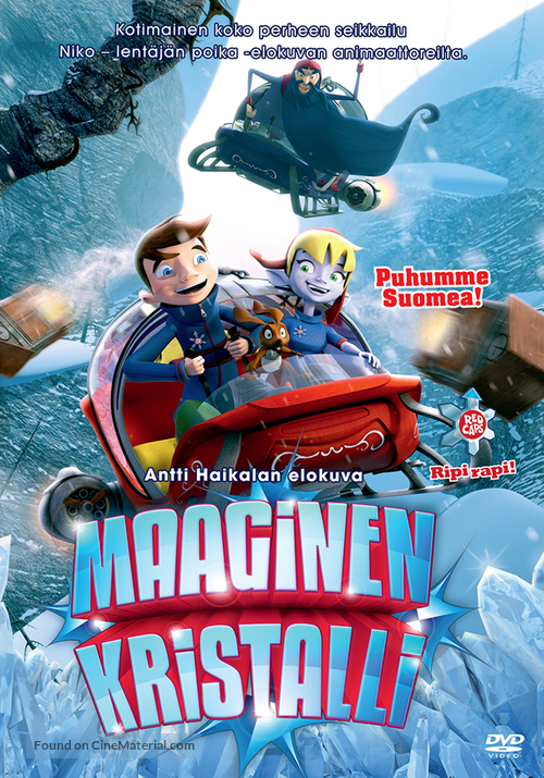 Maaginen kristalli - Finnish DVD movie cover