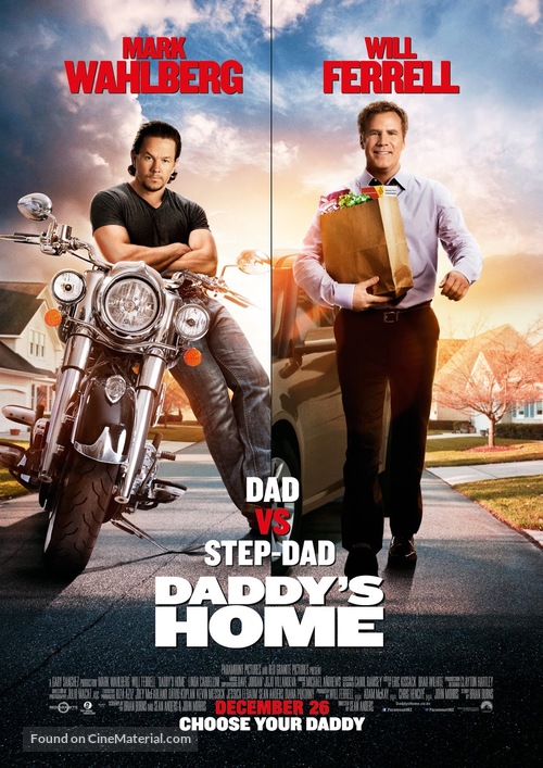 Daddy&#039;s Home - New Zealand Movie Poster