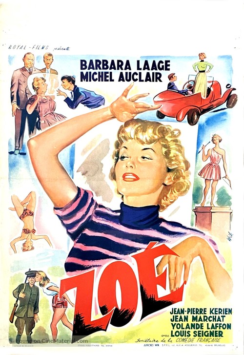 Zo&eacute; - Belgian Movie Poster