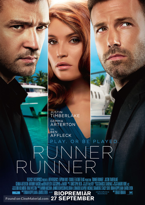 Runner, Runner - Swedish Movie Poster