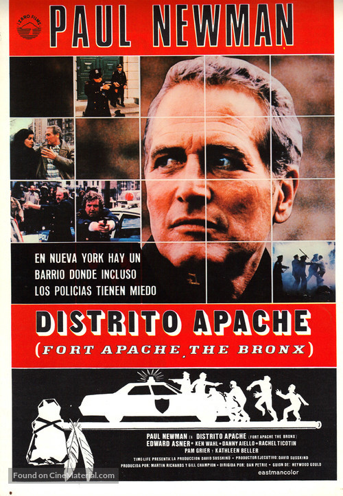 Fort Apache the Bronx - Spanish Movie Poster