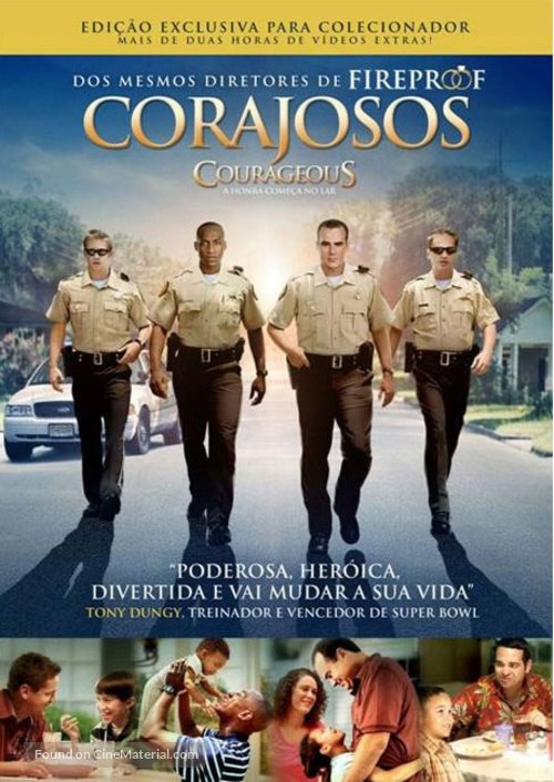 Courageous - Brazilian DVD movie cover