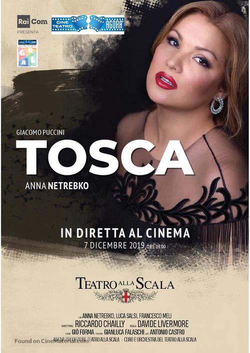 Tosca - Italian Movie Poster