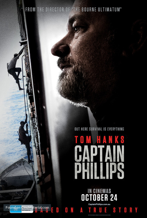 Captain Phillips - Australian Movie Poster