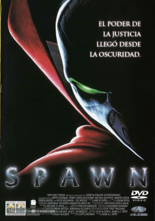 Spawn - Spanish Movie Cover