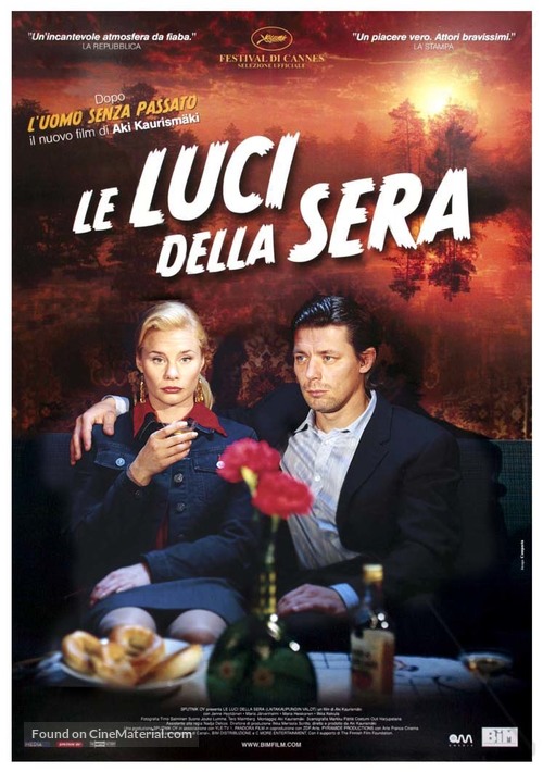 Laitakaupungin valot - Italian Movie Poster