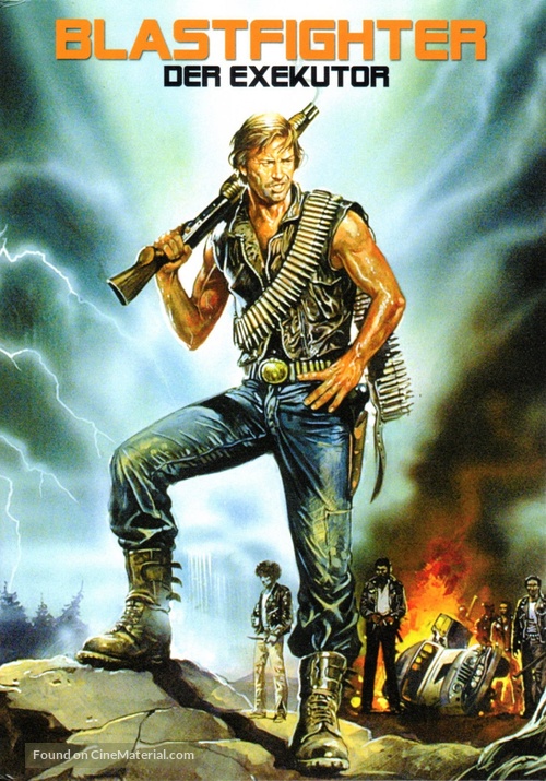 Blastfighter - German DVD movie cover