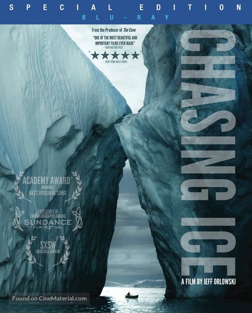 Chasing Ice - Blu-Ray movie cover