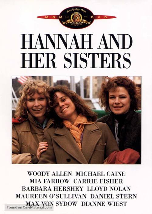 Hannah and Her Sisters - DVD movie cover