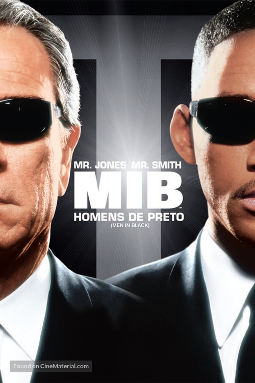 Men in Black - Brazilian DVD movie cover
