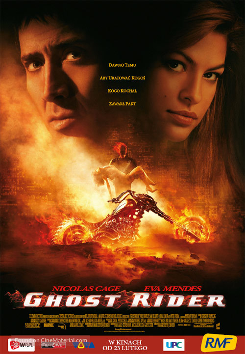 Ghost Rider - Polish Movie Poster