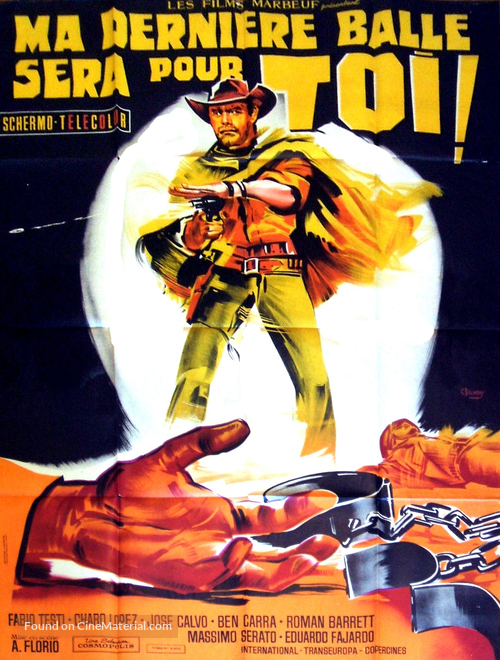 Anda muchacho, spara! - French Movie Poster