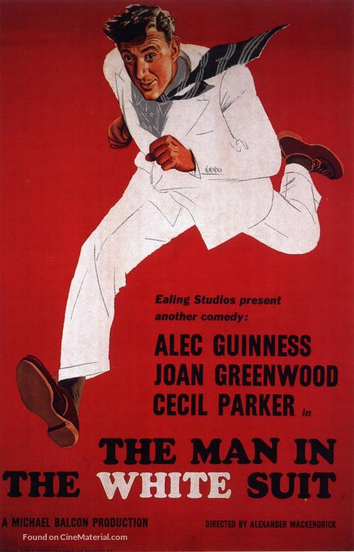 The Man in the White Suit - British Movie Poster
