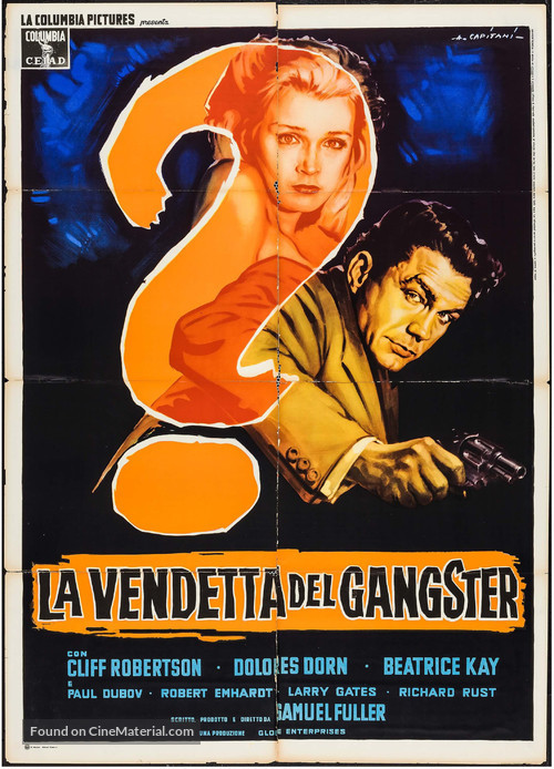 Underworld U.S.A. - Italian Movie Poster