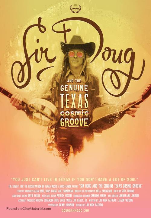 Sir Doug and the Genuine Texas Cosmic Groove - Movie Poster