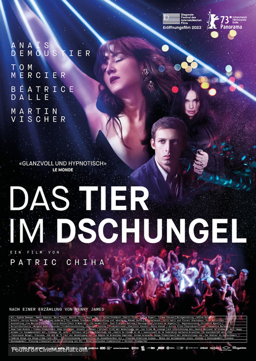 La b&ecirc;te dans la jungle - Austrian Movie Poster