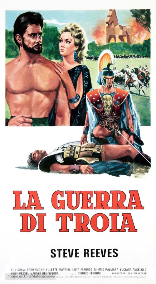 La guerra di Troia - Italian Movie Poster