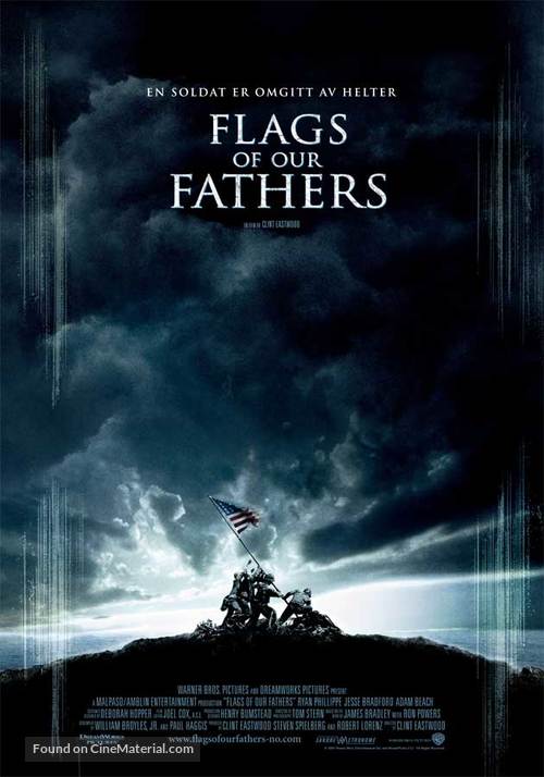 Flags of Our Fathers - Norwegian Movie Poster
