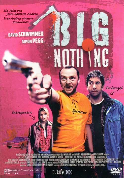 Big Nothing - German DVD movie cover