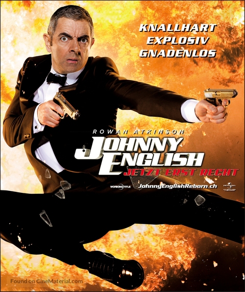 Johnny English Reborn - Swiss Movie Poster