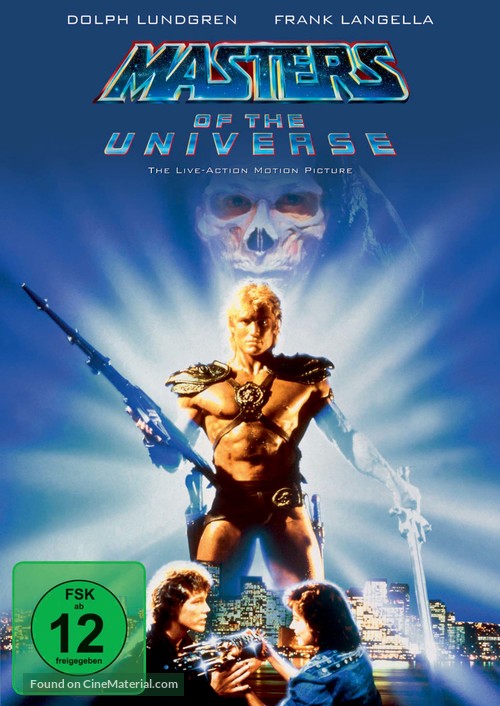 Masters Of The Universe - German DVD movie cover