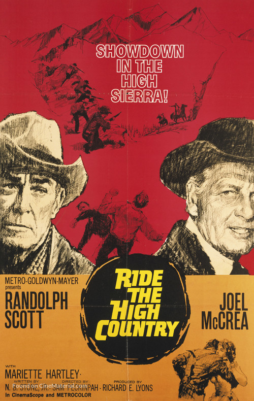 Ride the High Country - Movie Poster