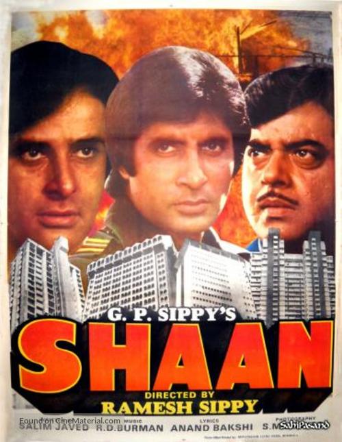 Shaan - Indian Movie Poster