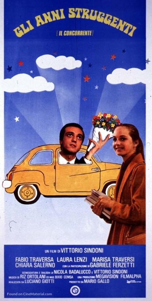 Anni struggenti - Italian Movie Poster