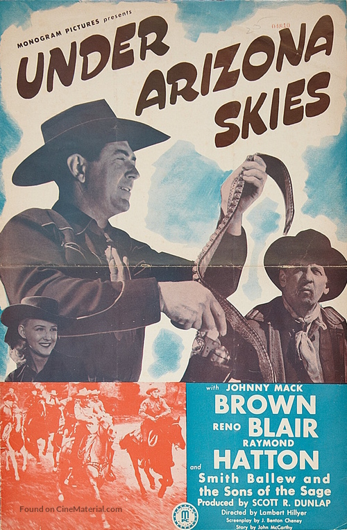 Under Arizona Skies - poster