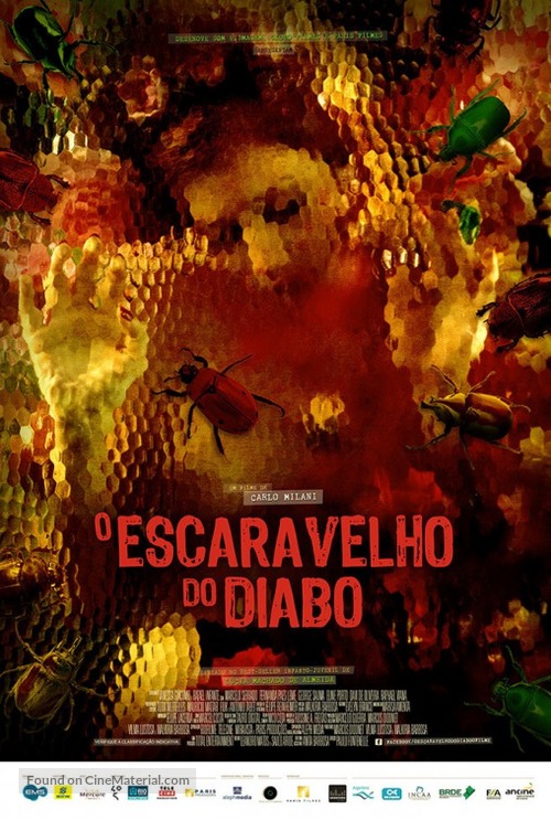 O Escaravelho do Diabo - Brazilian Movie Poster