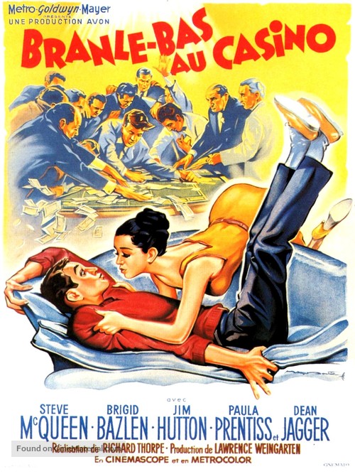 The Honeymoon Machine - French Movie Poster