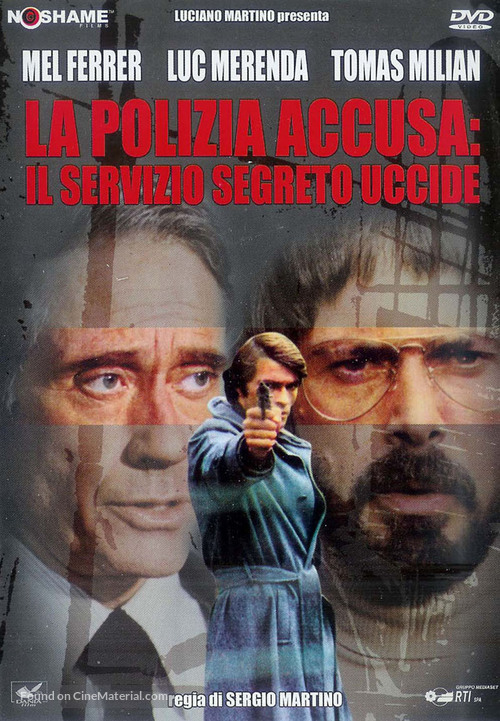 La polizia accusa: il servizio segreto uccide - Italian DVD movie cover