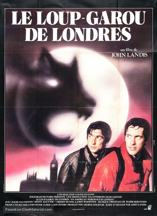An American Werewolf in London - French Movie Poster