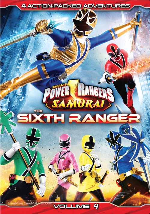 &quot;Power Rangers Samurai&quot; - DVD movie cover