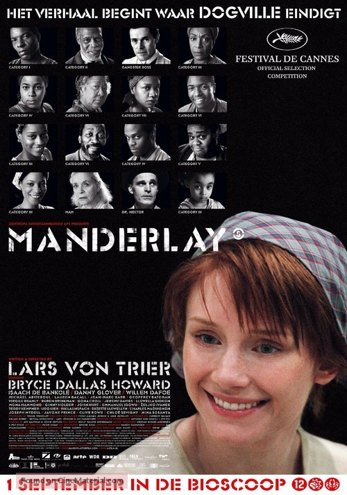 Manderlay - Dutch poster