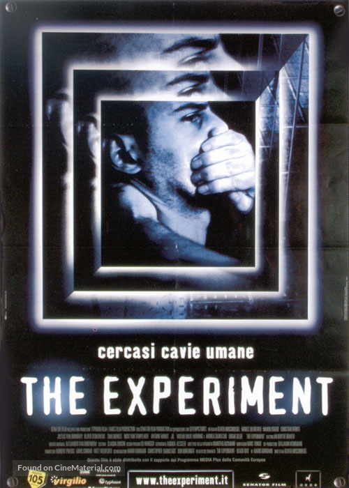 Das Experiment - Italian Movie Poster